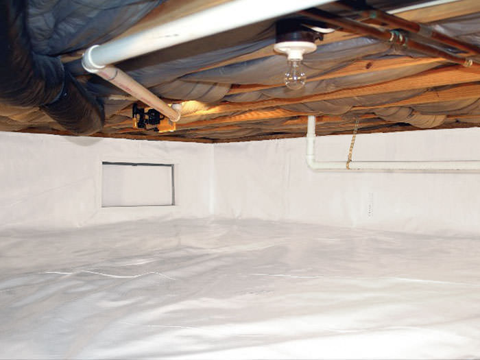 The Cleanspace Crawl Space Vapor Barrier By Delaware And Maryland Waterproofers Dover Pike 0197