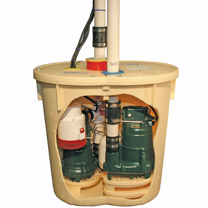 can i plug my sump pump into a battery backup